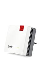 FRITZ!Repeater 1200 AX International, Multiroom Mesh Wi-Fi 6 unit, drie radio-eenheden, tot 3000 Mbit/s, 1 Gigabit-LAN, compatibel met alle gangbare routers, gratis updates, 5 jaar garantie