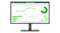 Lenovo ThinkVision P27q-30 LED display 68,6 cm (27") 2560 x 1440 Pixels Quad HD Zwart - thumbnail