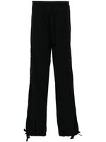 MSGM pantalon à coupe droite - Noir