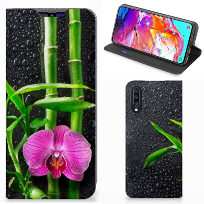 Samsung Galaxy A70 Smart Cover Orchidee Samsung Galaxy A70 Smart Cover Orchidee