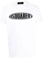 DSQUARED2 t-shirt à logo imprimé - Blanc