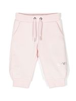 Givenchy Kids pantalon de jogging en coton à logo 4G - Rose - thumbnail