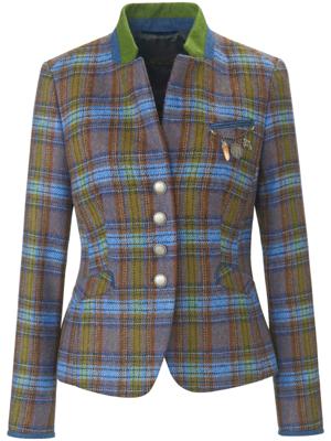 Blazer van 100% scheerwol Van Schneiders Salzburg blauw