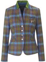 Blazer van 100% scheerwol Van Schneiders Salzburg blauw