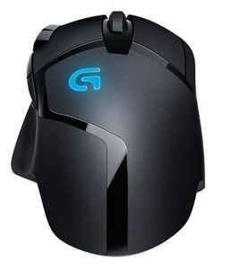 Logitech Gaming G402 Hyperion Fury Gaming-muis USB Optisch Zwart 8 Toetsen 4000 dpi