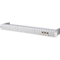 Metz Connect 130B11P0-E 24 poorten Netwerkpatchpaneel 483 mm (19) CAT 6A 1 HE Grijs