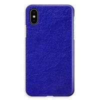 Majorelle Blue: iPhone XS Max Volledig Geprint Hoesje - thumbnail