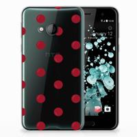 HTC U Play Siliconen Case Cherries