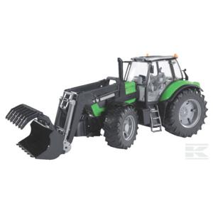 bruder Deutz Agrotron X720 met frontlader modelvoertuig 03081