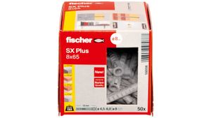 Fischer 568108 schroefanker & muurplug 50 stuk(s) Wiganker 65 mm