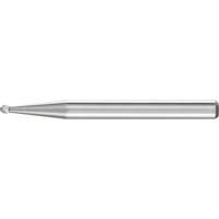 PFERD 21211013 Freesstift Bol Lengte 33 mm Afmeting, Ø 1.5 mm Werklengte 1 mm Schachtdiameter 3 mm - thumbnail