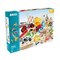 BRIO Builder 34589 270-delige kleuterset - bouwspeelgoed uit Zweden - mega complete set met talloze onderdelen en gereedschap voor eindeloos speelplezier - voor kinderen vanaf 3 jaar