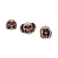 Nemesis Now - Three Wise Skulls 7.6cm - thumbnail