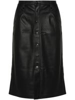 Levi's jupe crayon en cuir artificiel - Noir