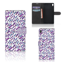 Sony Xperia XA Ultra Telefoon Hoesje Feathers Color