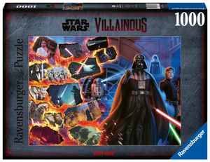 Ravensburger puzzel 1000 stukjes Star Wars villainous Darth Vader