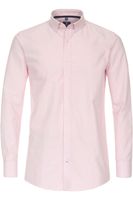 Redmond Casual Regular Fit Overhemd roze/wit, Ruit - thumbnail