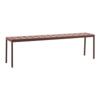 HAY Balcony Bench - Iron red - 3-zits - thumbnail