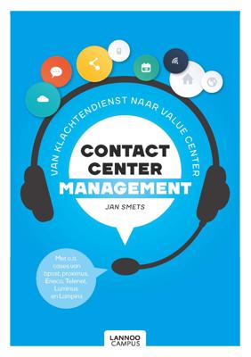 Contact center management - Jan Smets - eBook (9789401433983)