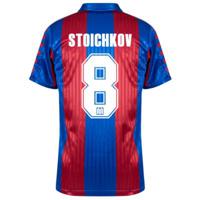 Meyba - Barcelona Retro Voetbalshirt 1989-1992 + Stoichkov 8