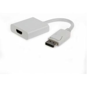 Gembird A-DPM-HDMIF-002-W video kabel adapter 0,1 m DisplayPort HDMI Wit