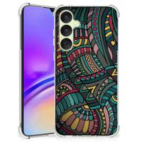 Samsung Galaxy A35 Doorzichtige Silicone Hoesje Aztec