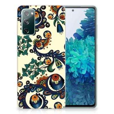 Siliconen Hoesje Samsung Galaxy S20 FE Barok Flower Siliconen Hoesje Samsung Galaxy S20 FE Barok Flower
