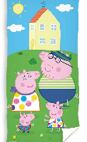 Peppa Pig strandlaken outside 70 x 140 cm