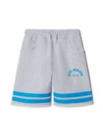 Off-White Kids short Team 23 en coton - Gris - thumbnail