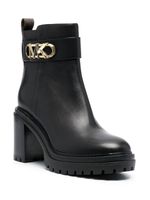 Michael Michael Kors bottines Parker à plaque logo - Noir