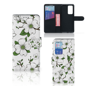 Huawei P40 Pro Hoesje Dogwood Flowers