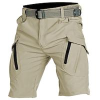 Voor heren Tactische korte broek Cargoshorts Zak met rits Effen waterdicht Ademend Buiten Dagelijks Uitgaan Modieus Casual Zwart Groen Lightinthebox