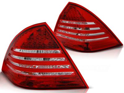 Tuning-Tec Achterlichten MERCEDES C-Klasse W203 SEDAN 00-04 ROOD HELDER LED