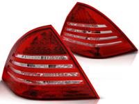 Tuning-Tec Achterlichten MERCEDES C-Klasse W203 SEDAN 00-04 ROOD HELDER LED