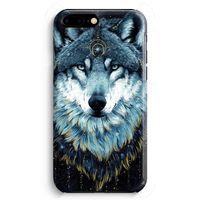 Darkness Wolf: Volledig Geprint iPhone 7 Plus Hoesje