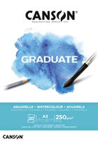 Aquarelblok Canson Graduate A3 250gr 20vel - thumbnail