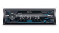 Sony DSX-A510 DAB+ autoradio, dual Bluetooth, NFC, USB en AUX-aansluiting, blauwe verlichting, handsfree bellen en streaming, blauw