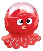 Moses gum en puntenslijper inktvis rood 6 cm