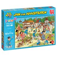 Jan van Haasteren Junior 9: Max & Moritz - 360 stukjes - Kinderpuzzel - voor kinderen vanaf 7 jaar - thumbnail