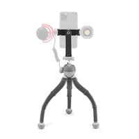 JOBY PODZilla Large Kit, flexibel statief en GripTight 360 telefoonhouder, van de makers van de GorillaPod, statief voor smartphones, actiecamera's, compactcamera's, apparaten van maximaal 2,5 kg, grijs