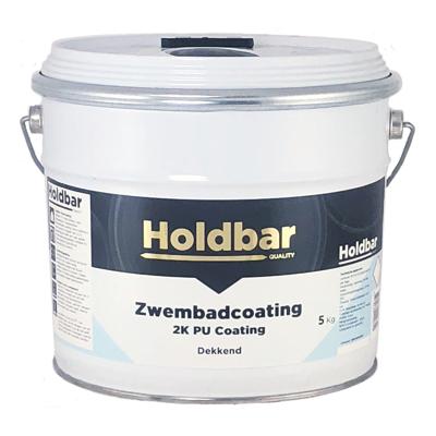 Holdbar Zwembadcoating Standaard Wit 5 kg