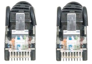 Intellinet 342070 RJ45 Netwerkkabel, patchkabel CAT 6 U/UTP 3.00 m Zwart 1 stuk(s)