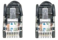 Intellinet 342070 RJ45 Netwerkkabel, patchkabel CAT 6 U/UTP 3.00 m Zwart 1 stuk(s) - thumbnail