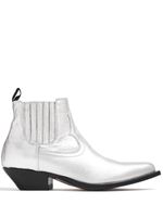 Sonora bottines Hidalgo 35 mm en cuir - Argent