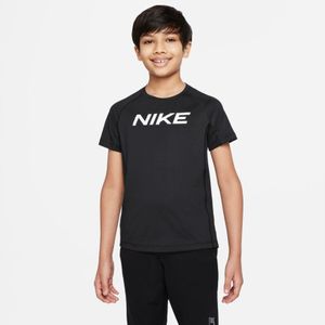 Nike Pro Trainingsshirt Dri-FIT - Zwart/Wit Kids