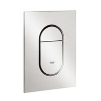 Plieger Bedieningsplaat Grohe Arena Cosmopolitan S WC DF 13x17,2 cm RVS - thumbnail