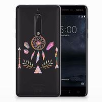 Nokia 5 Telefoonhoesje met Naam Boho Dreamcatcher - thumbnail