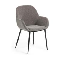 Kave Home Konna eetkamerstoel grijs
