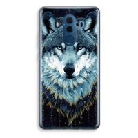 Darkness Wolf: Huawei Mate 10 Pro Transparant Hoesje - thumbnail