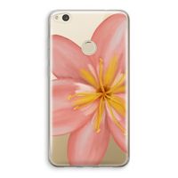 Pink Ellila Flower: Huawei Ascend P8 Lite (2017) Transparant Hoesje - thumbnail